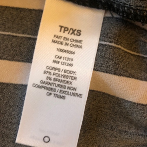 Dynamite Full Zip Crop Blouse, Size XS - Picture 9 of 10